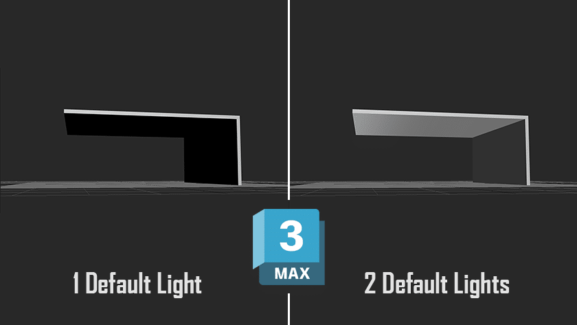 Default Viewport Lights in 3ds Max
